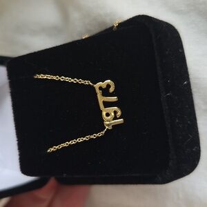 Sophie Ratner 14k Solid Gold "1973" Necklace
